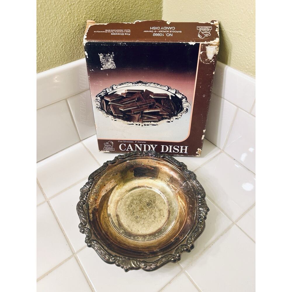 Vintage Silver Plate Sheridan Taunton Silversmiths Bowl